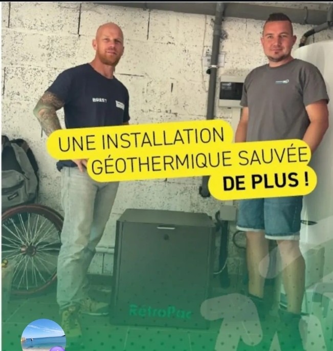 Installation géothermique